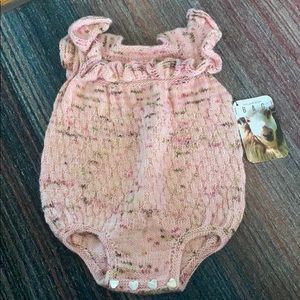 Merino wool onesie, 3-6 month